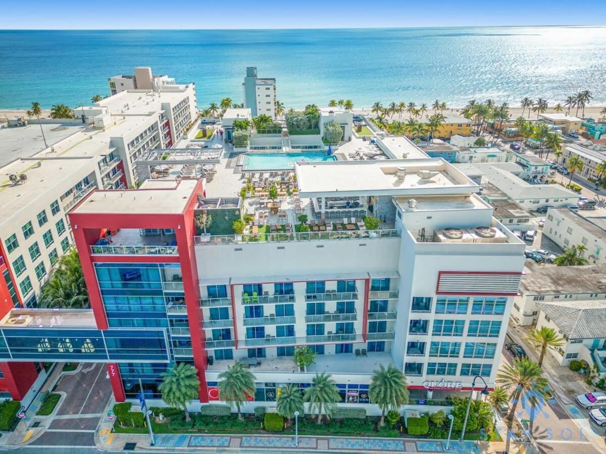 Rooftop Pool & Hot Tub - Gym - Hollywood Beach ภายนอก รูปภาพ