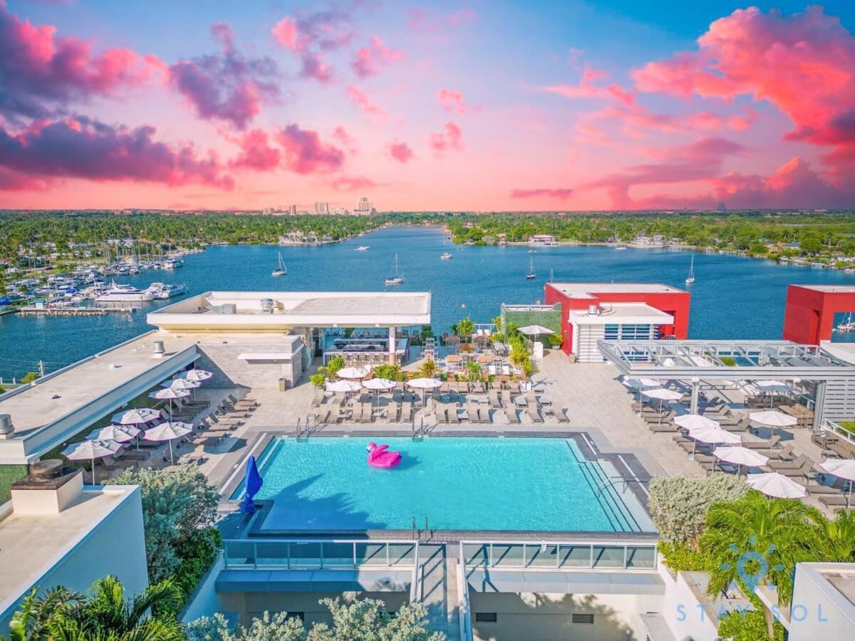 Rooftop Pool & Hot Tub - Gym - Hollywood Beach ภายนอก รูปภาพ