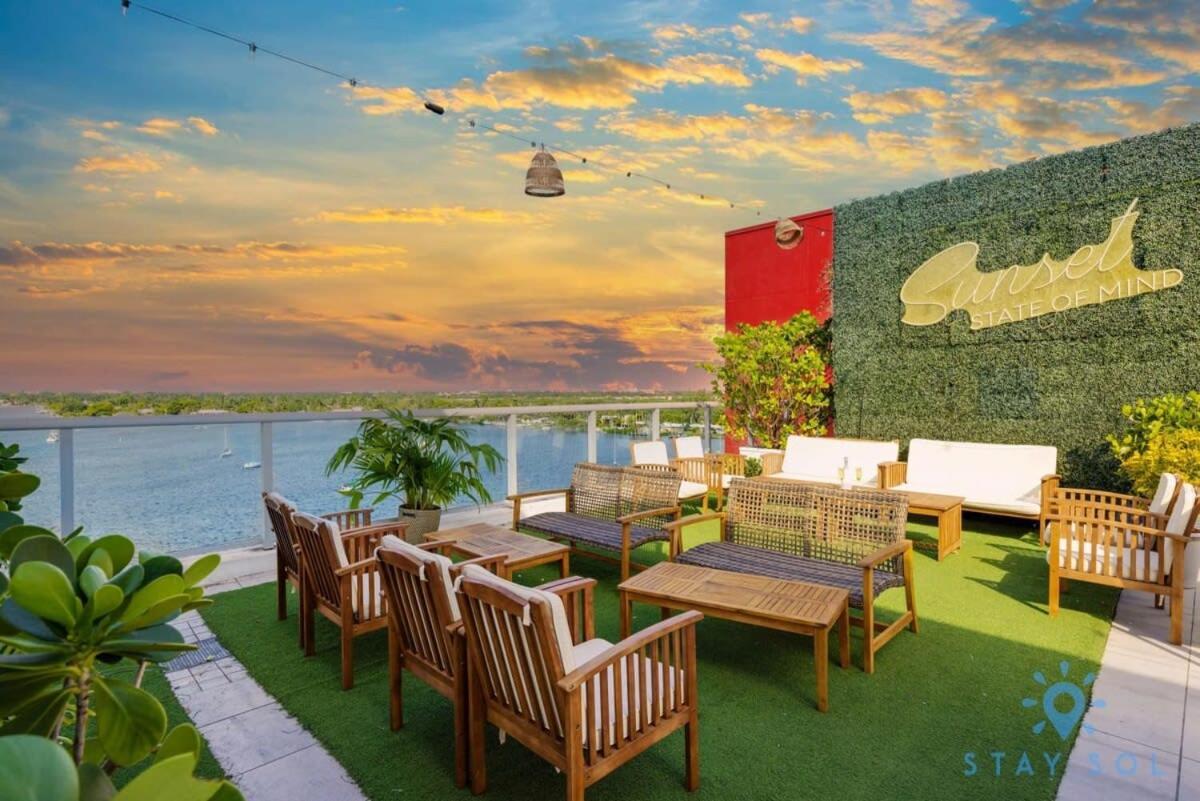 Rooftop Pool & Hot Tub - Gym - Hollywood Beach ภายนอก รูปภาพ
